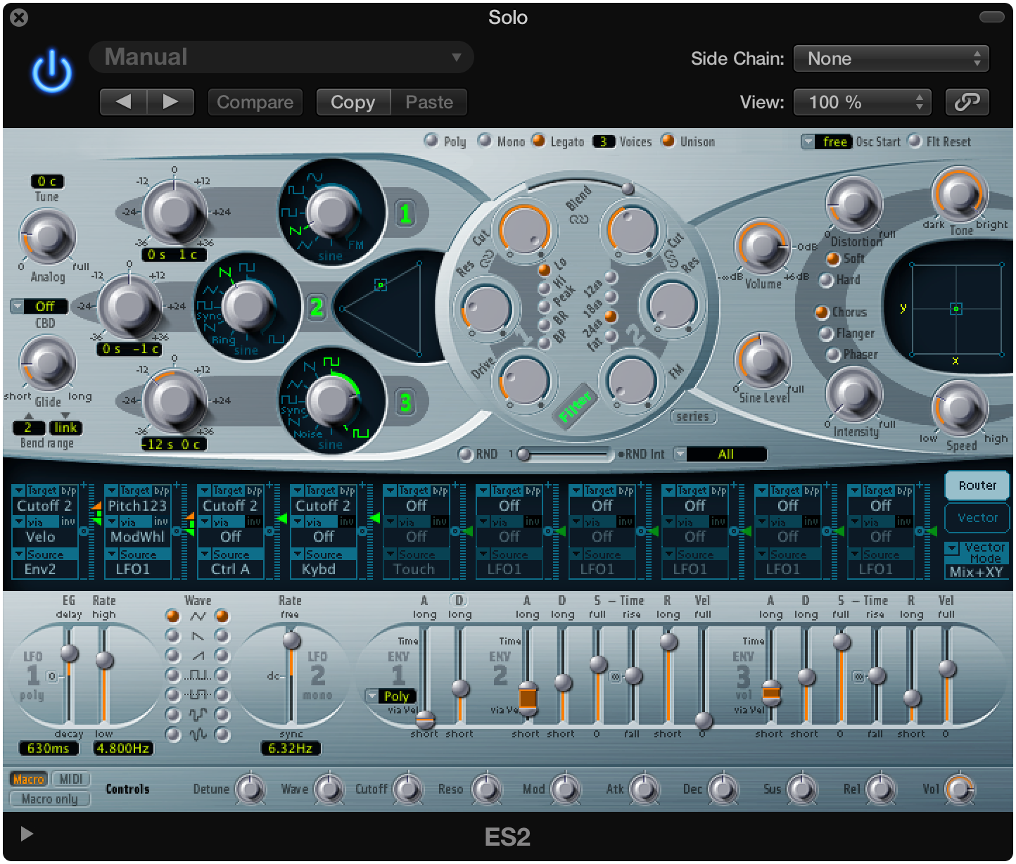 Tästä pikselimössöstä ei sitten varmaan ikinä päästä eroon. Logic Pro X:ssä vanhat instrumentit ovat tallella sellaisenaan, hyvässä ja pahassa.