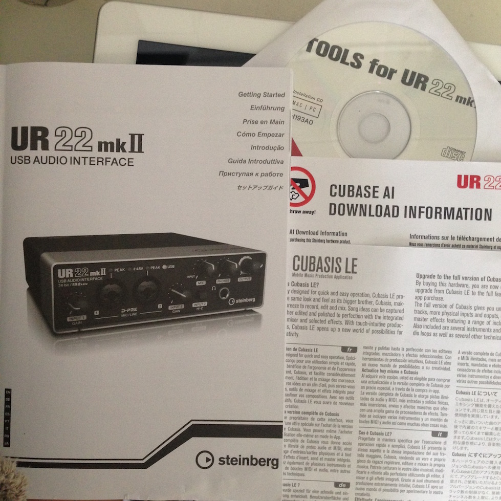 Steinberg UR22 mkII loopback